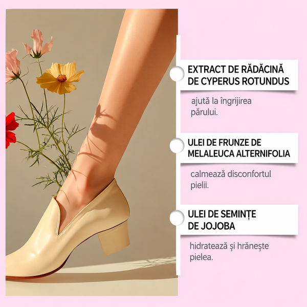 Ulei Magic pentru Încetinirea Creșterii Părului